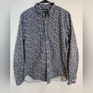 Bonobos mens floral button up shirt size L